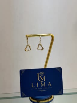 گوشواره طرح قلب